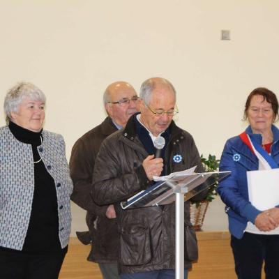 Remise de la médaille de maire honoraire à Alain Mardon